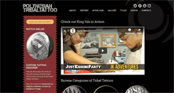 Desktop Screenshot of polynesiantribaltattoo.com
