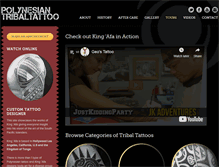 Tablet Screenshot of polynesiantribaltattoo.com